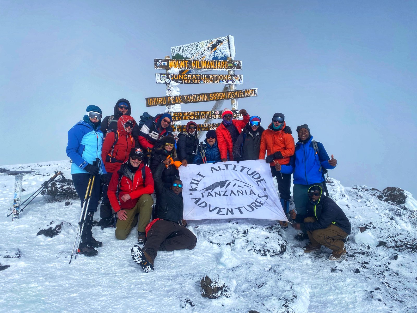 Kilimanjaro climbing